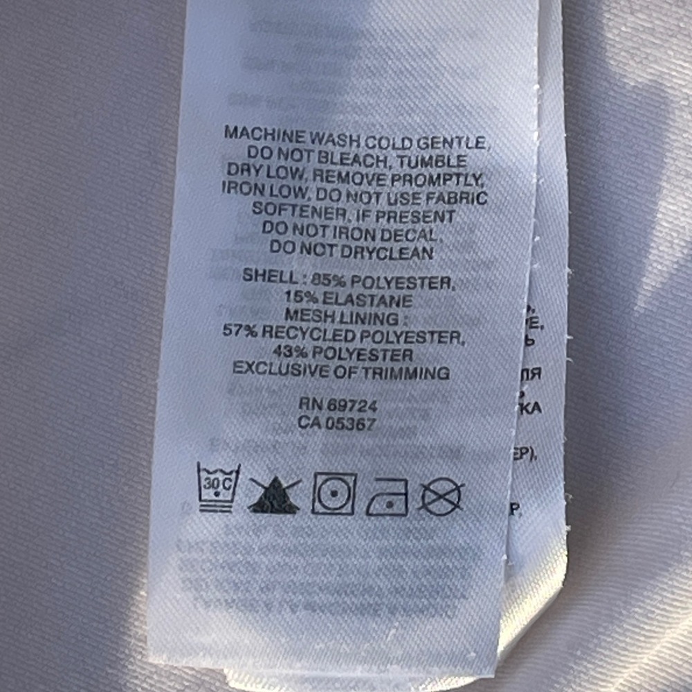 Columbia Full Zip Hoodie Womens 1X White Hiking Omni-Wick Omni-Shade Sun Jacket - Picture 5 of 9
